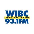 Logo reads: WIBC 93.1FM, Indy's mobile news