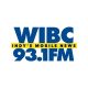 Logo reads: WIBC 93.1FM, Indy's mobile news