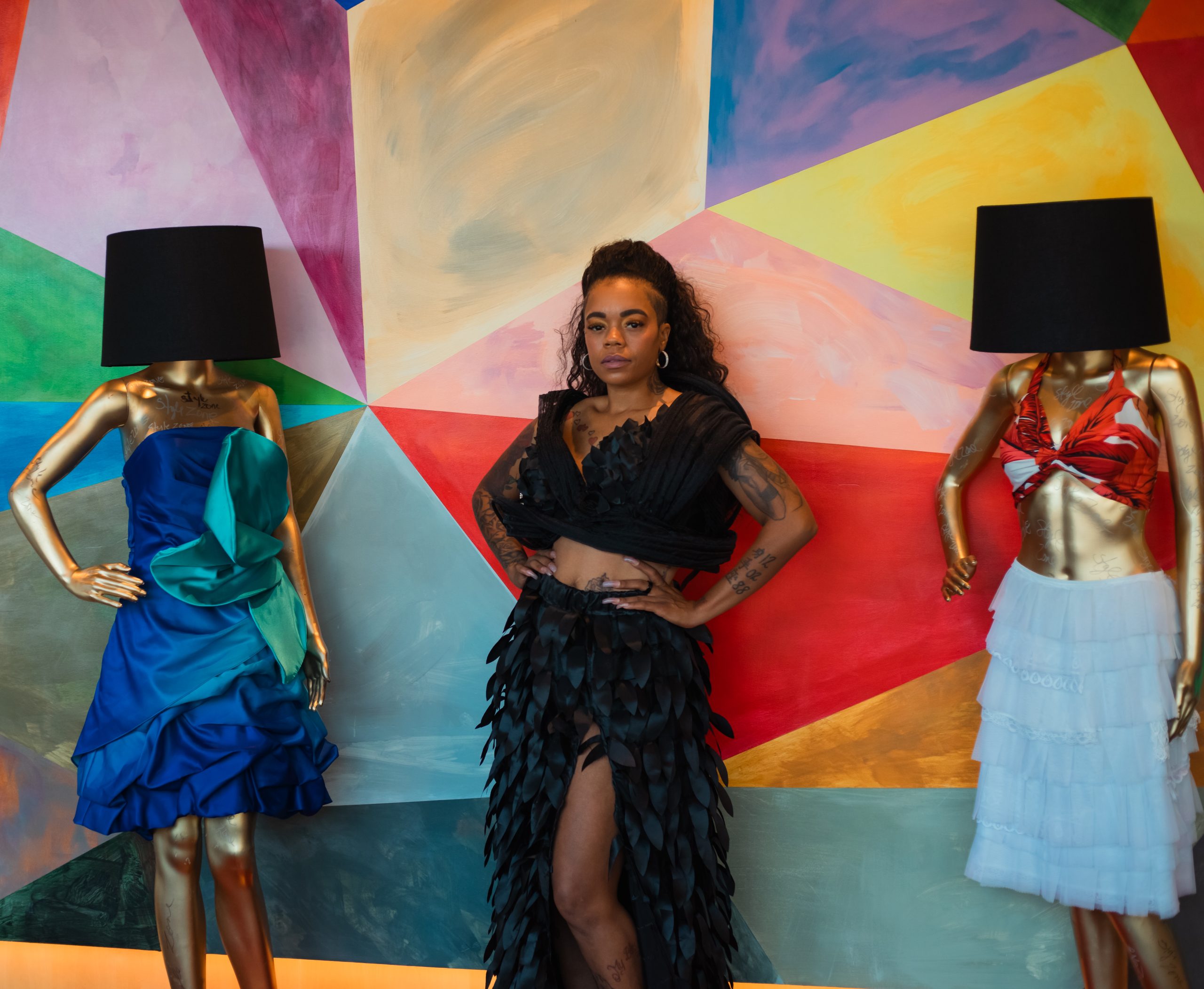 Fashion Designers Create Tiny, Fabulous Outfits for Paint Brushes