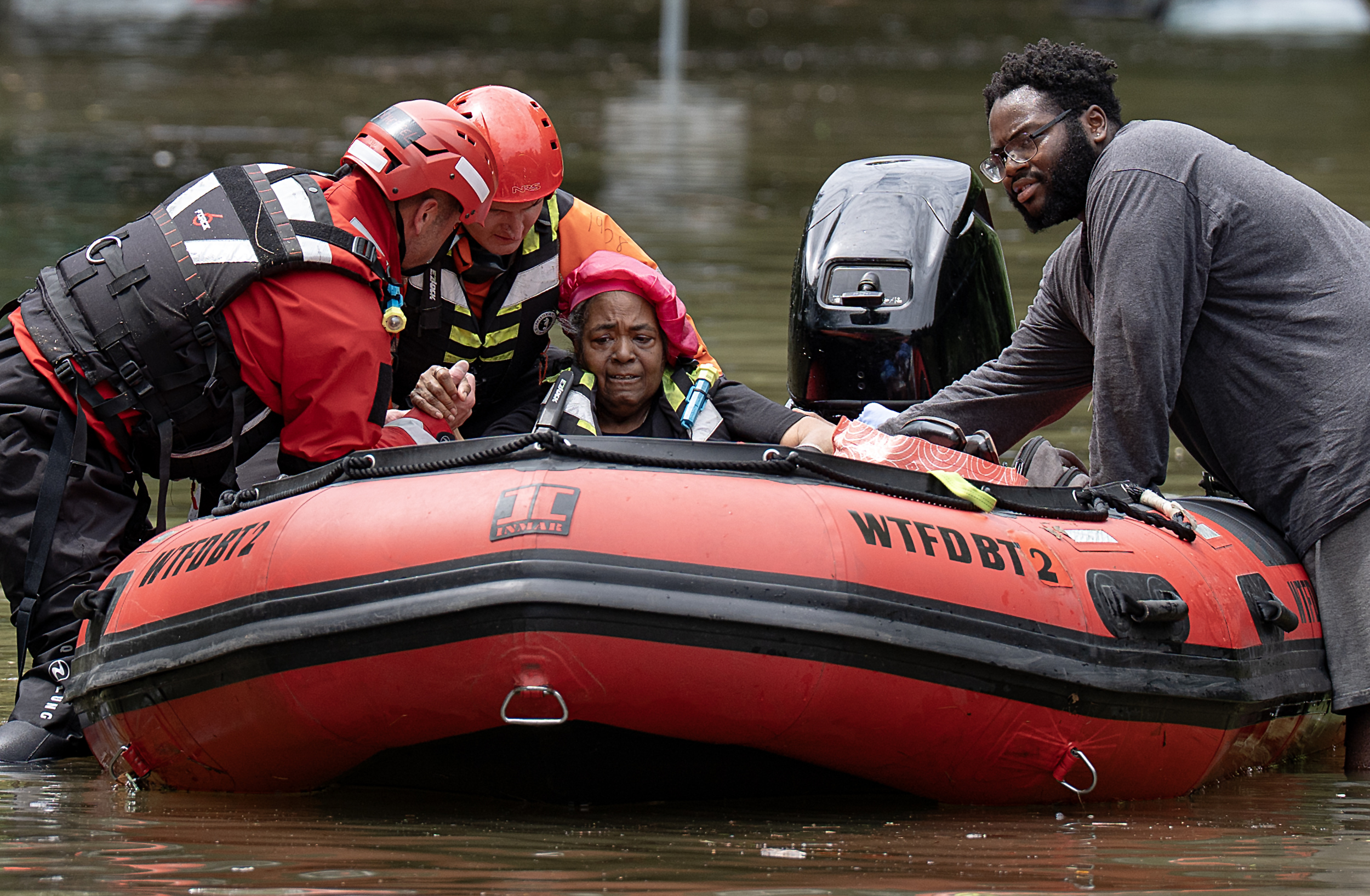 Flooding displaced residents and damaged property. Photos tell the story.