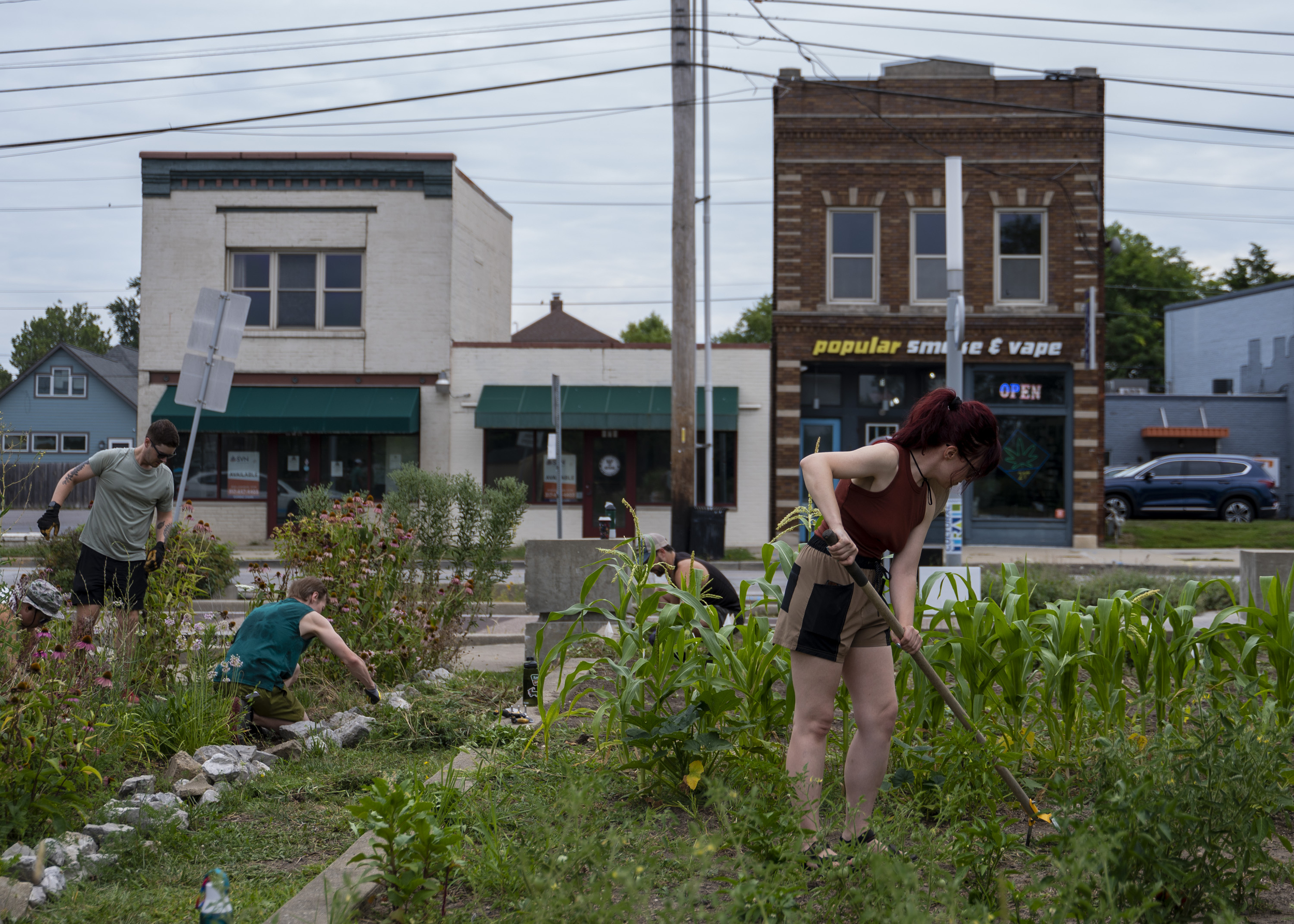 Southsiders revive community garden in Fountain Square